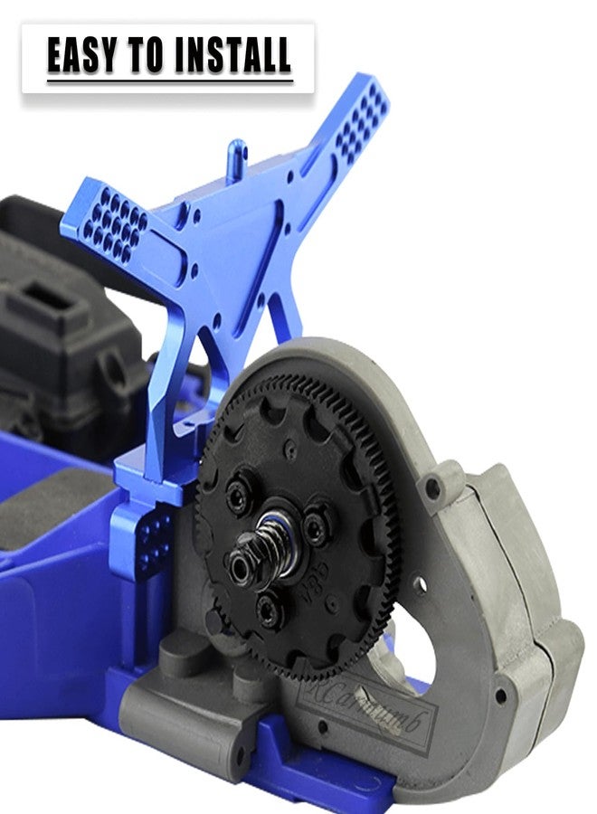 RCarmumb RC 83T Gear Upgrades Part for 1/10 Slash 2WD VXL,Rustler/Stampede/Bandit 2WD VXL XL-5,48P 83T Spur Gear w/ 21T 23T 25T & Slipper Clutch & Slipper Rebuild Kit & Pressure Plate,Titanium - Image 3